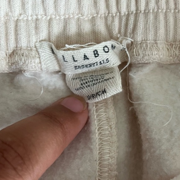 Billabong Cream Joggers Size Small - Picture 7 of 7
